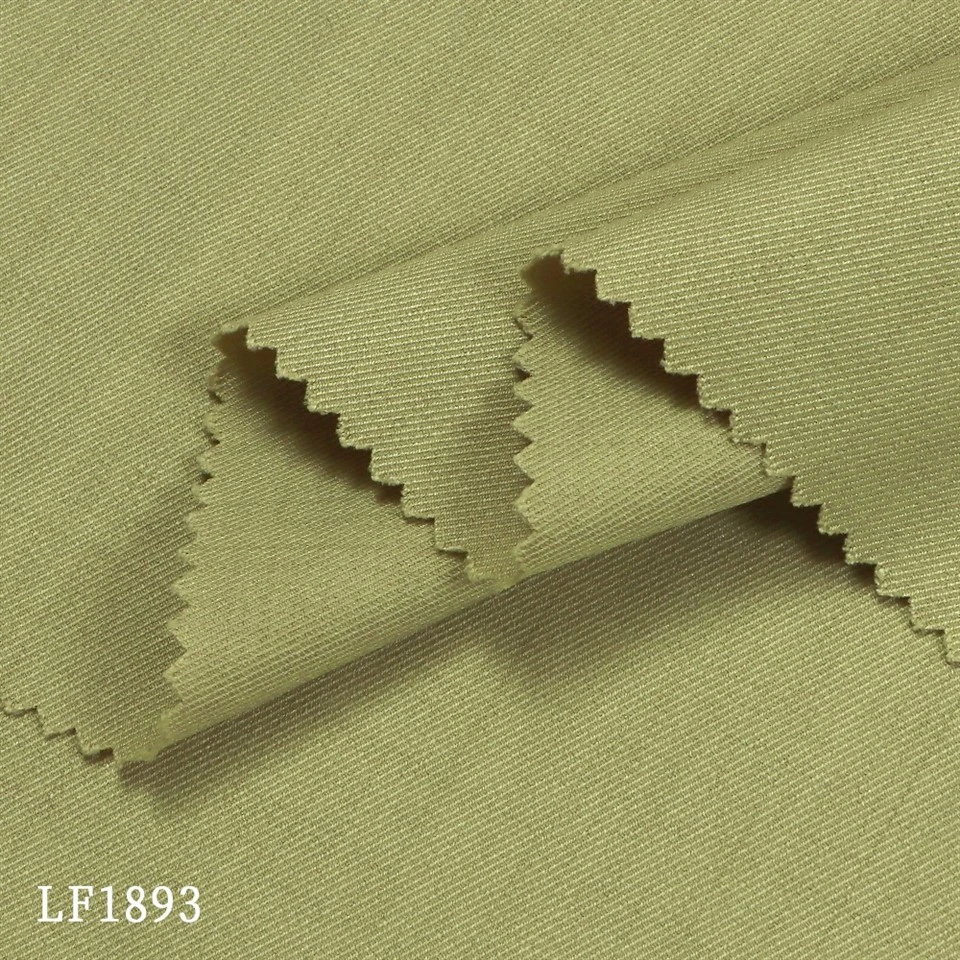 Polyester Slub Stof 3 3 Twill