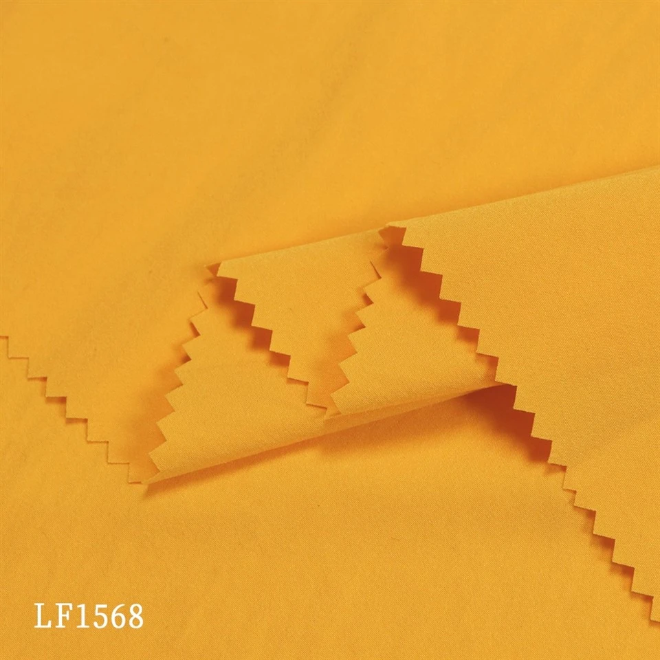 Tencel-achtig en Cupro-achtig Stretch Fabric Plain