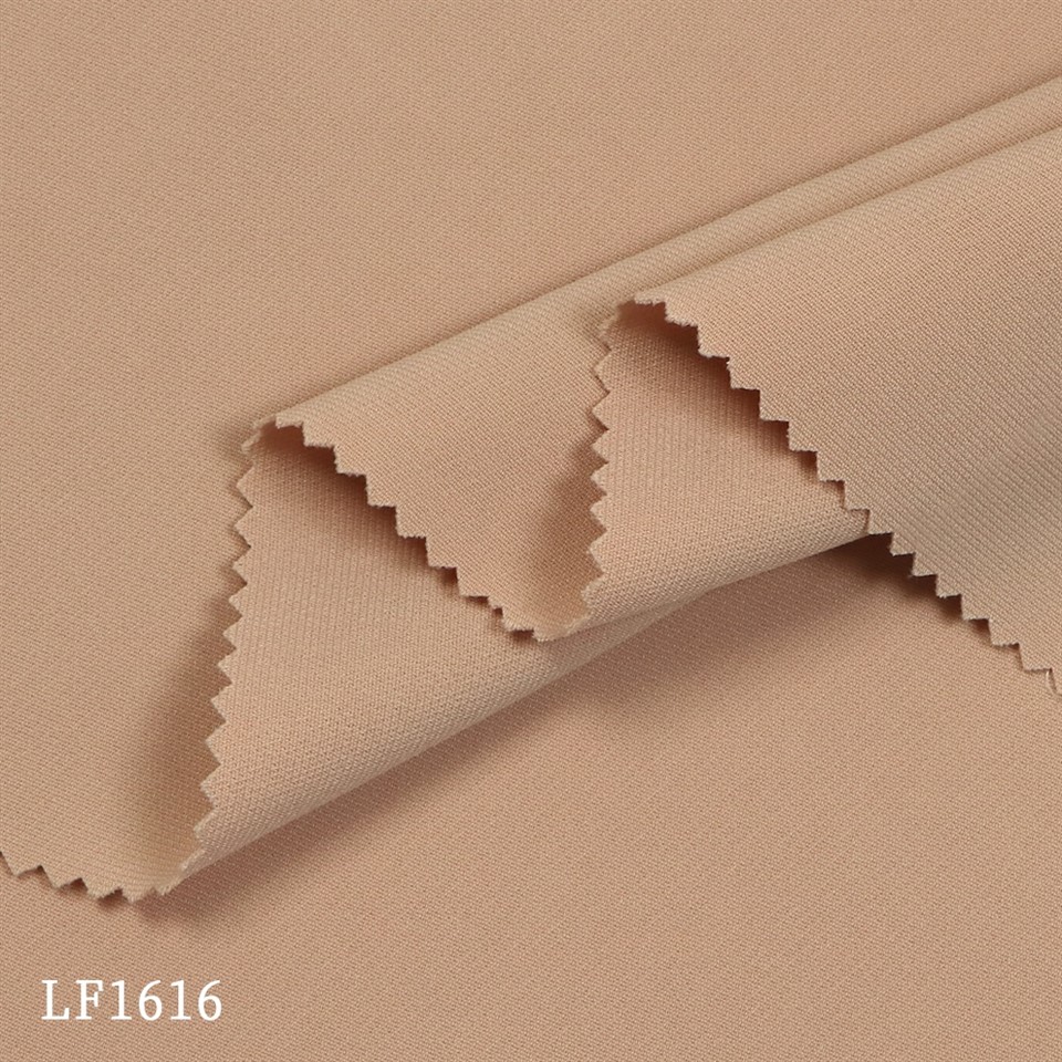Weft Stretch Stof Dubbele Weef
